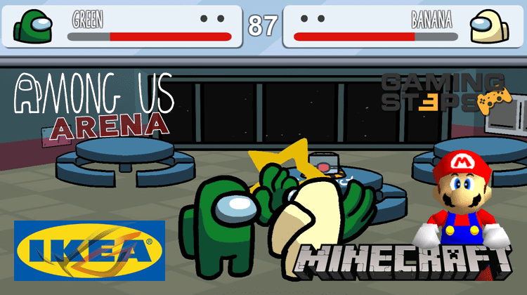 GamingSteps#20210918 - Gaming Προϊόντα ΙΚΕΑ, Mario 64 Στο Minecraft, Among Us Arena
