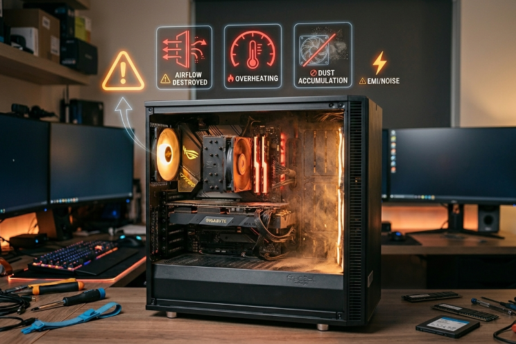 Κουτί Υπολογιστή PC case κουτί PC (5) (Custom)