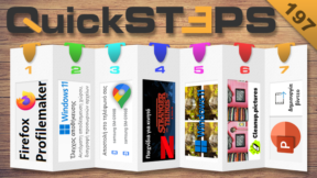 QuickSteps#197 - Προσαρμοσμένη Εγκατάσταση Firefox, Παιχνίδια Netflix, Διαγραφή Αντικειμένων Από Εικόνες