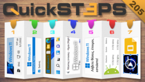 QuickSteps#205 - Στοιχεία Συστήματος Android, Δεύτερη Γραμμή Εργασιών Και Κλασικό Μενού Ήχου Windows 11