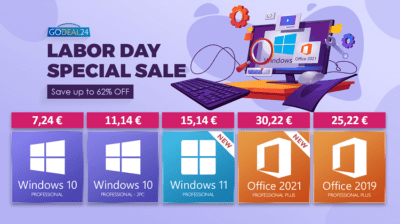 Featured Αποκτήστε Τα Γνήσια Windows 10 Pro Μόνο Με €5,57 Για 2 PC Και Office 2021 Με €30,22