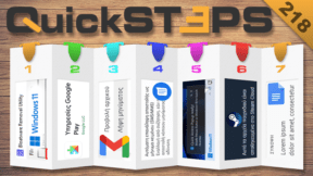 QuickSteps#218 - Windows 11 Bloatware, Κατέβασμα Steam Save, Ενημέρωση Google Play Services