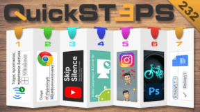 QuickSteps#232 - Τείχος Προστασίας Windows 11, Instagram Άβαταρ, Φώτα Που Λάμπουν Με Το Photoshop