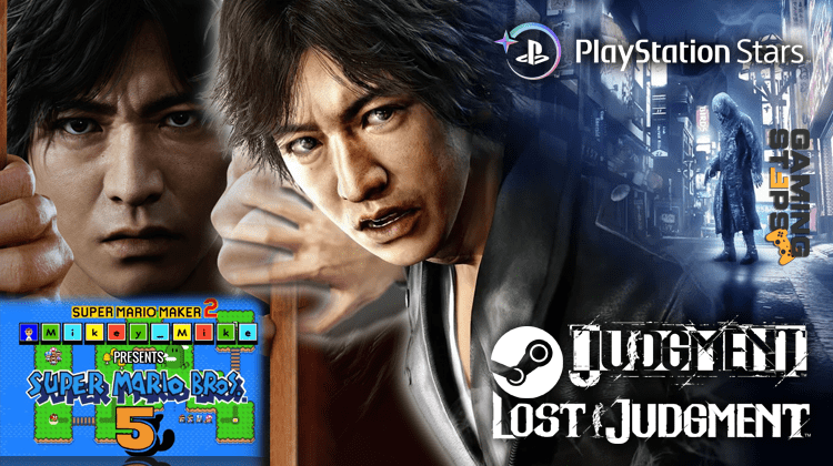 GamingSteps#20220930 - Προτεραιότητα Στο Support Με Το PS Stars, Judgment Collection, Κλασσικό Mario Στο Maker 2