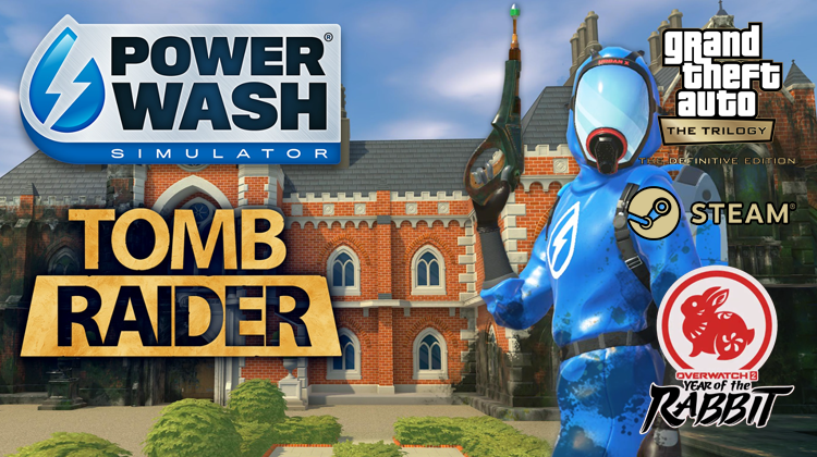 GamingSteps#20230121 - Το GTA Trilogy Στο Steam, Το Croft Manor Στο PowerWash Simulator, Overwatch 2 Lunar New Year