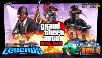 GamingSteps#20230127 - Πρόβλημα Ασφάλειας Στο GTA Online, Νέα Για το Minecraft Legends, SteamWorld Build