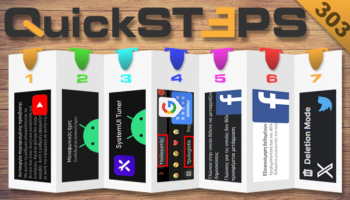 QuickSteps#303 - Γονικό Έλεγχος YouTube, Χρήση Δεδομένων Facebook, Greeklish Σε Ελληνικά Με Το Gboard