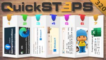 QuickSteps#320 - Δωρεάν VPN Edge, Πλήρη Αποσύνδεση Facebook, Κρυφό Μήνυμα Σε Εικόνα, Καρτούν Εικόνα Προφίλ