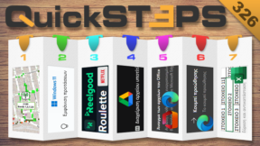 QuickSteps#326 - Τοποθεσίες Με Καλό Σήμα, Διαφημίσεις Στην Έναρξη Των Windows, Υπότιτλοι Στο Google Drive