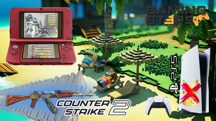 GamingSteps#20240608 - Τέλος το 8K Στα PS5, To Πρώτο Fallout Τρέχει Στο Nintendo 3DS, CS2 Skin Αξίας 1 εκ. Δολαρίων