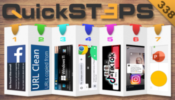 QuickSteps#338 - Διαγραφή Κινητού Από Το Facebook, Ακρόαση Ιστοσελίδων Στο Android, Slideshow Στο TikTok