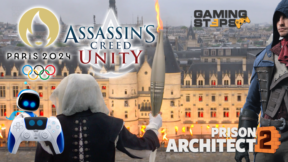 GamingSteps#20240803 - Το Assassin's Creed Στους Ολυμπιακούς Αγώνες, PS5 DualSense Astro Bot, Prison Architect 2