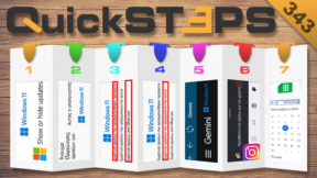 QuickSteps#343 - Κρύψιμο Ενημερώσεων Και Gemini Ως Εφαρμογή Στα Windows 11, Σχόλια Σε Ιστορίες Στο Instagram