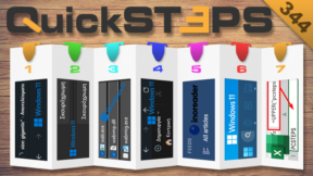 QuickSteps#344 - Έλεγχος Χώρου Στον Δίσκο Και Σκούρο Θέμα Windows 11, Αυτόματα Πεζά Και Κεφαλαία Excel