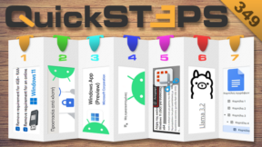 QuickSteps#349 - Αυτόματο Κλείδωμα Κλεμμένου Κινητού Android, Windows 11 24H2 Σε Οποιοδήποτε PC, Llama 3