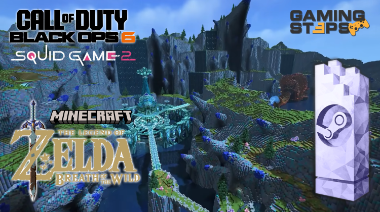 GamingSteps#20250104 - Ο Κόσμος Του Breath of the Wild Στο Minecraft, Το Squid Game Στο CoD: BO6, Steam Awards 2024