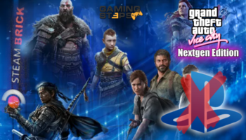 GamingSteps#20250131 - Παιχνίδια Sony Χωρίς PSN Λογαριασμό Στο PC, GTA Vice City Nextgen Edition, Steam Brick