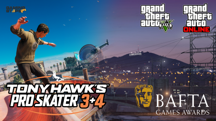 GamingSteps#20250308 - Απογοητευμένοι Οι Παίκτες Του GTA 5 Enhanced, Tony Hawk’s Pro Skater 3+4, BAFTA Games Awards