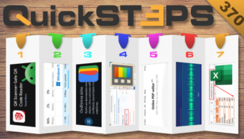 QuickSteps#370 - Επικίνδυνοι QR Κωδικοί, Εξάντληση Μπαταρίας Laptop, Μετατροπή Αρχείων Στα Windows 11