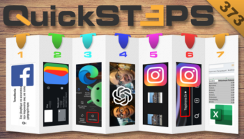 QuickSteps#373 - Παρακολούθηση Τοποθεσίας Facebook, Δημιουργία Εικόνων ChatGPT, Κάρτες Πορτοφόλι Google
