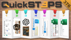QuickSteps#376 - Φιγούρες Δράσης Στο ChatGPT, Εναλλακτική της Εξερεύνησης Αρχείων, Excel Ως Αριθμομηχανή