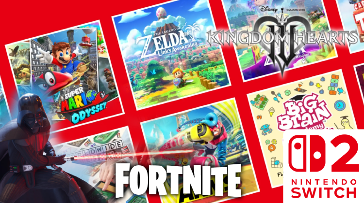 Δωρεάν Upgrade Παιχνιδιών Στο Nintendo Switch 2, AI Darth Vader Στο Fortnite, Kingdom Hearts 4