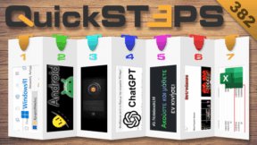 QuickSteps#382 - Κρυφοί Φάκελοι Και Μυστικές Συντομεύσεις Στα Windows 11, Offline AI Chatbot Στο Android