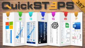 QuickSteps#388 - Κέντρο Ασφάλειας Microsoft, Κατανάλωση Μπαταρίας Windows 11, Άρθρα Σε Βίντεο Με AI
