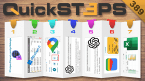 QuickSteps#389 - Έλεγχος Ασφάλειας Short URL, Εύρεση Εργασίας Με Το ChatGPT, Γραφήματα Χωρίς Γραφικά Excel