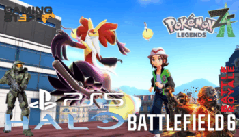 GamingSteps#20251025 -Δωρεάν Battlefield 6 Battle Royale, Switch 2 Και Pokémon Legends: Z-A, Νέο Halo Στο PS5
