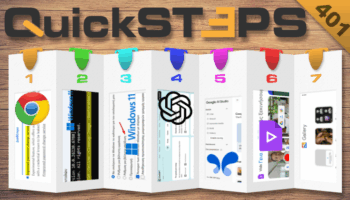 QuickSteps#401 - Αυτόματη Αλλαγή Κωδικών Στον Chrome, Γρήγορα Windows, Κρυφή Βιβλιοθήκη Προτροπών Για AI