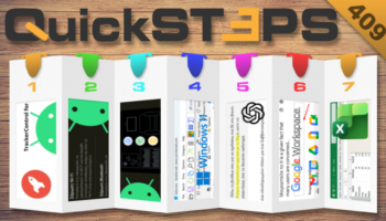 QuickSteps#409 - Προστασία Από Παρακολούθηση Και Αυτονομία Στο Android, Γρήγορη Εκκίνηση Windows, ChatGPT