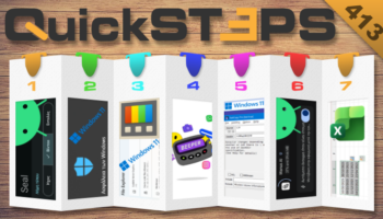 QuickSteps#413 - Λήψη Βίντεο Android, Όλες Οι Εφαρμογές Chat Σε Μία, Γρήγορη Μεταφορά Αρχείων, MS Defender