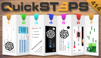 QuickSteps#414 - Δημιουργία AI Εικόνων Με Το Duck.ai, Περίληψη Με AI Στο Σημειωματάριο, Ειλικρινές ChatGPT