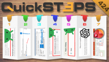 QuickSteps#424 - Ασφάλεια Συσκευών Android, “Αρχαίες” Υπηρεσίες Windows 11, Τραγούδια Spotify Ως Ήχος Κλήσης