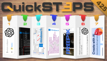 QuickSteps#425 - Εντοπισμός Scam Με AI, Έλεγχος Επιδόσεων Με Κρυφό Εργαλείο Και Βελτίωση Ping Στα Windows