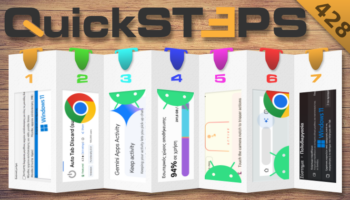 QuickSteps#428 - Χρήση Φωτογραφιών Για Εκπαίδευση AI Από Τη Google, Το Notch Ως Πολυεργαλείου Στο Android