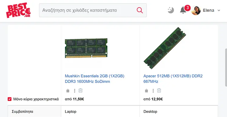 Αγορά Μνήμης RAM