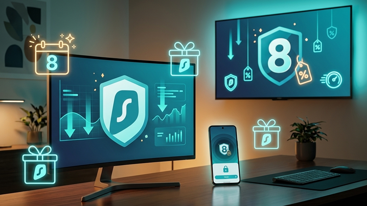 &Eta; Surfshark &Gamma;&iota;&omicron;&rho;&tau;ά&zeta;&epsilon;&iota; 8 &Chi;&rho;ό&nu;&iota;&alpha; &Kappa;&alpha;&iota; &Rho;ί&chi;&nu;&epsilon;&iota; &Tau;&iota;&sigmaf; &Tau;&iota;&mu;έ&sigmaf; &Tau;&omicron;&upsilon; VPN