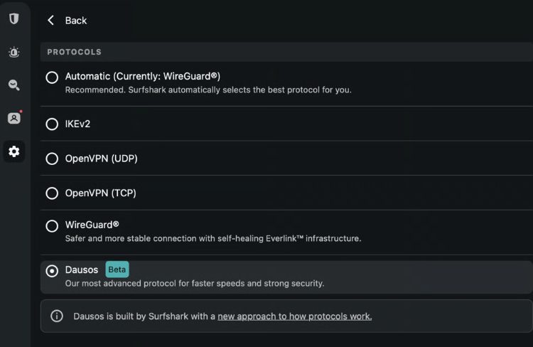 Surfshark-Dausos-VPN-Protocol 10
