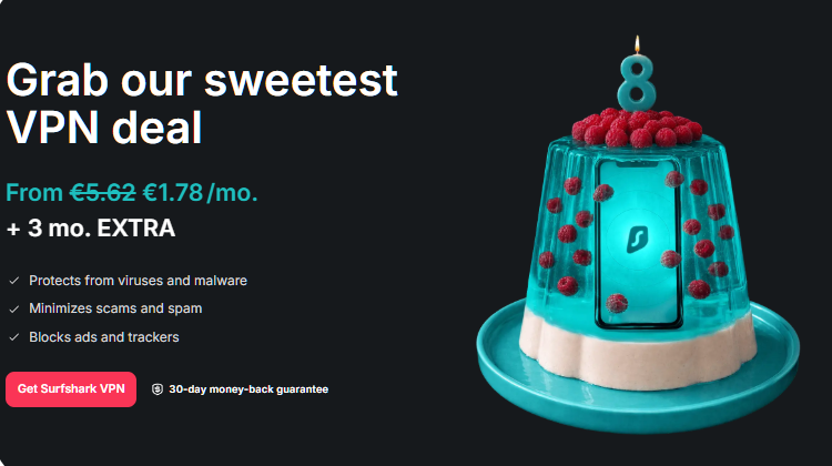 Surfshark-Dausos-VPN-Protocol 2αα