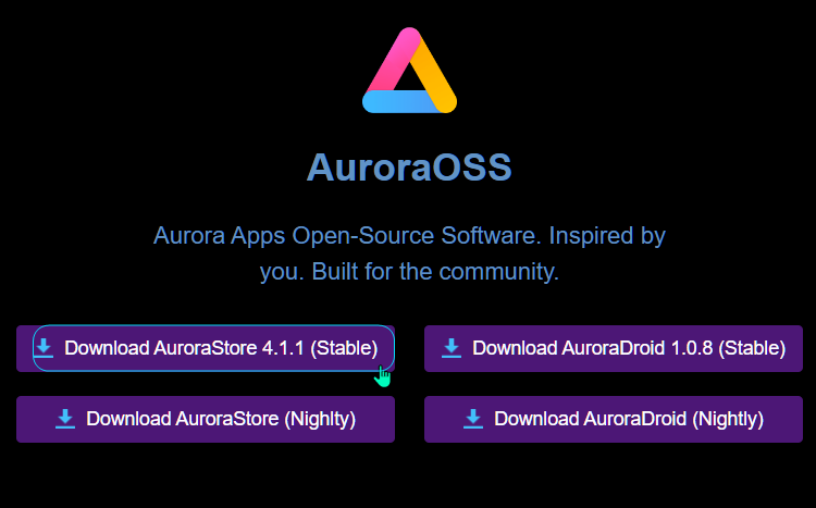 Amazon Appstore & Aurora Store 5