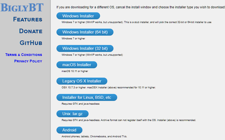 BiglyBTb Torrent Client: Πρόγραμμα Για Κατέβασμα Ταινιών με Υποστήριξη BitTorrent V2