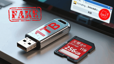 FEATURED Πώς Εντοπίζω USB Drive Και SD Card Mε Πειραγμένη (Ψεύτικη) Χωρητικότητα A3 (1)