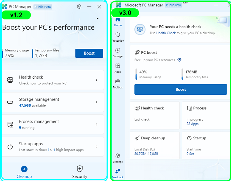 Microsoft PC Manager 3.0 10aa