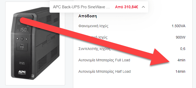 Αγορά UPS