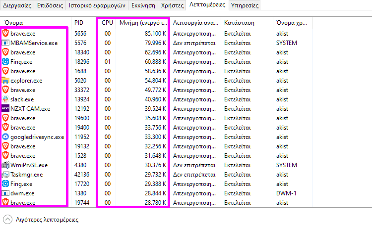 εκκίνηση προγραμμάτων 1μμμ