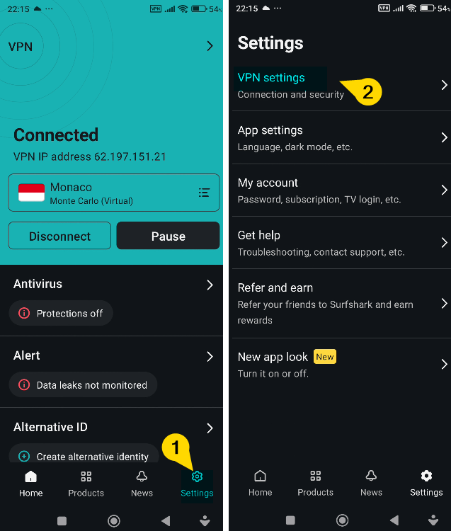 SurfShark CleanWeb 2αα